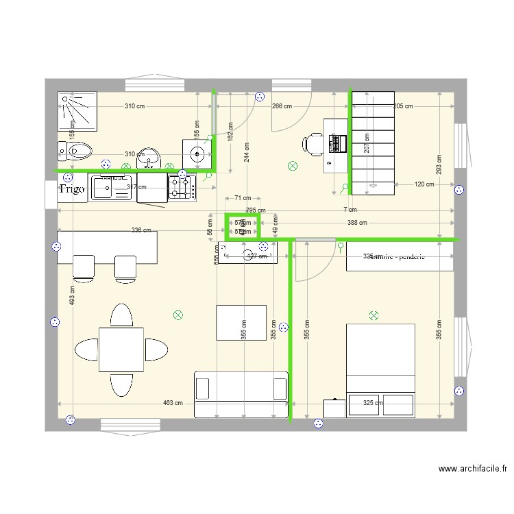 Projet Cécile 1. Plan de 0 pièce et 0 m2