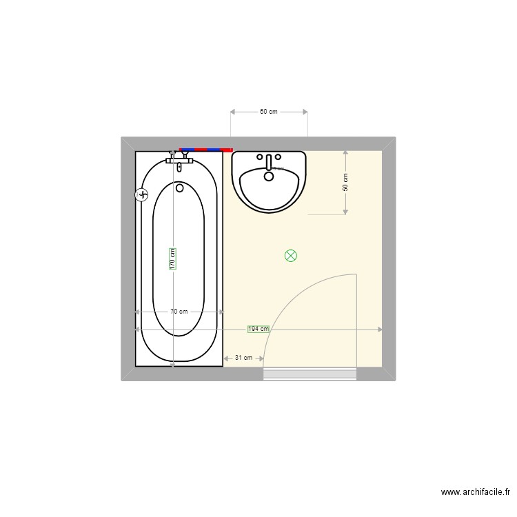 DE SAINT JEAN existant. Plan de 0 pièce et 0 m2