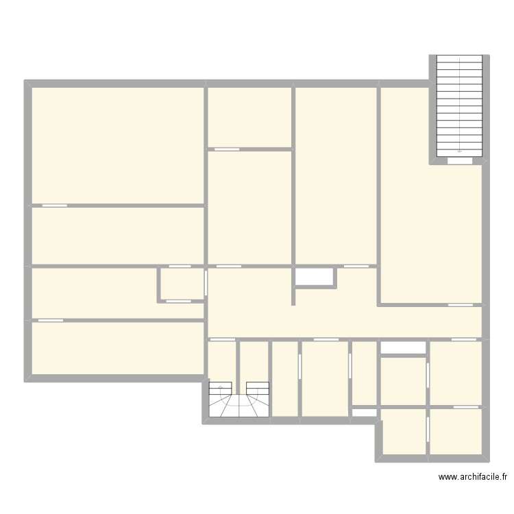 draveil rdc. Plan de 0 pièce et 0 m2