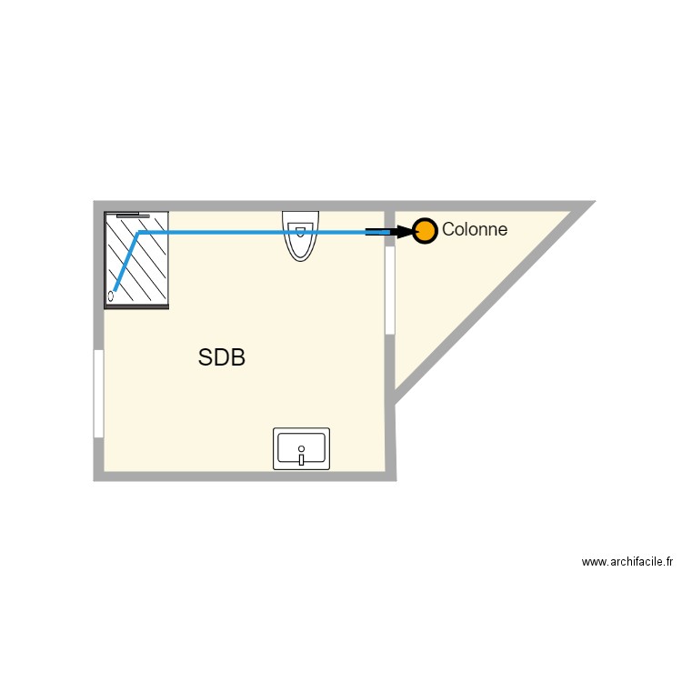 St Bernard. Plan de 0 pièce et 0 m2