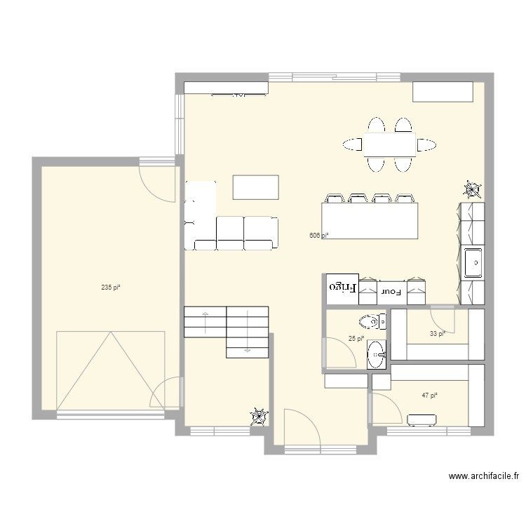 Planimage 21878 inversé modifié. Plan de 0 pièce et 0 m2