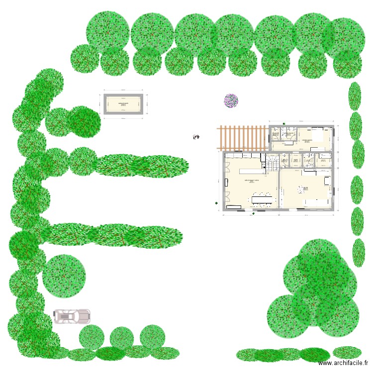 plan RDC GROIX RDC 2022 03. Plan de 10 pièces et 145 m2