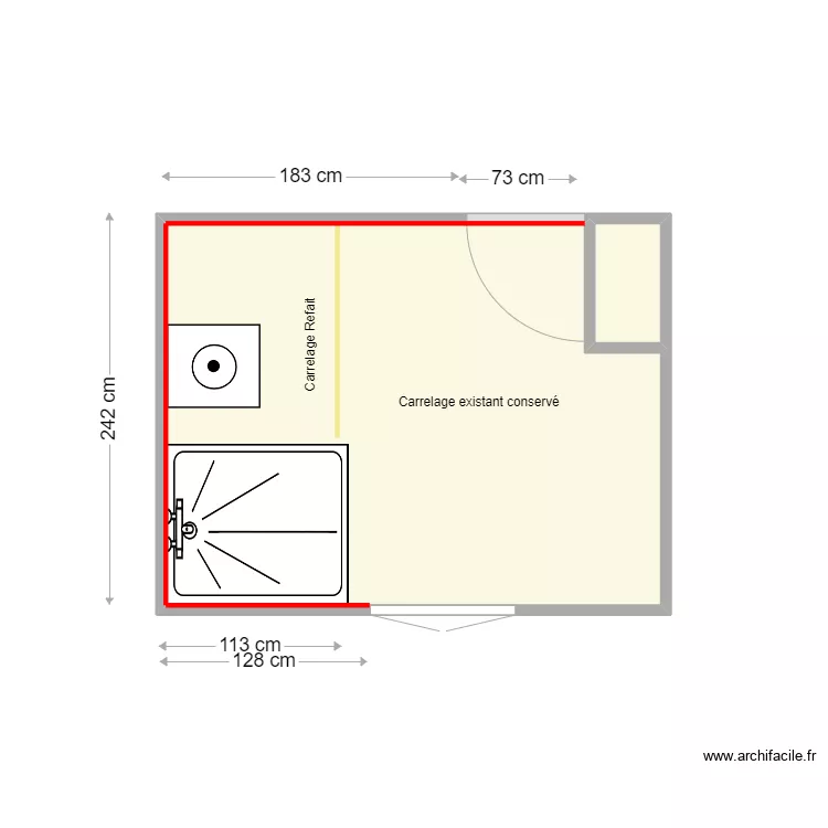 LEPRINCE FUTUR. Plan de LEPRINCE FUTUR. Plan de