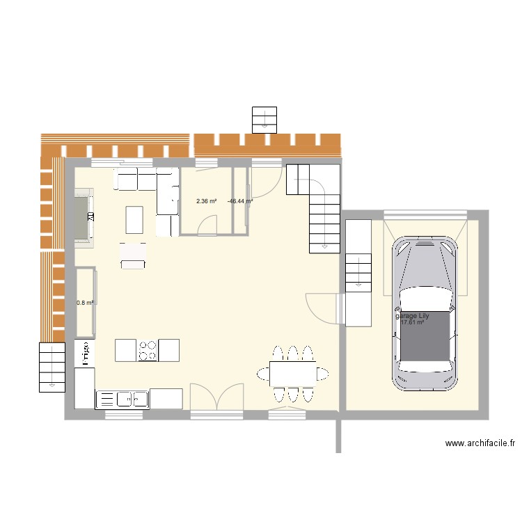 1floor. Plan de 0 pièce et 0 m2