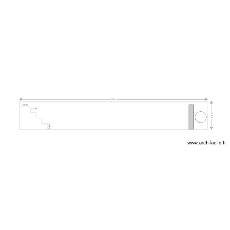 profil 10 x 4. Plan de 