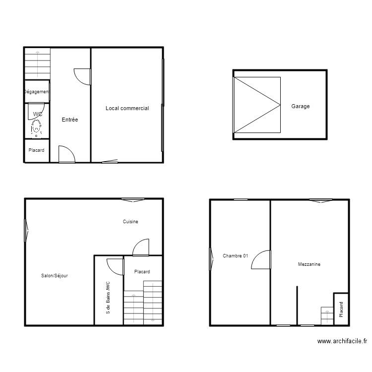 GAUTIER Lanvalay. Plan de 0 pièce et 0 m2