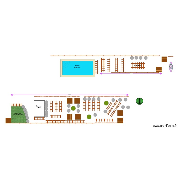 Potager TDLI. Plan de 0 pièce et 0 m2