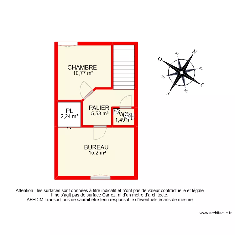 BI 10680 ETAGE . Plan de BI 10680 ETAGE . Plan de