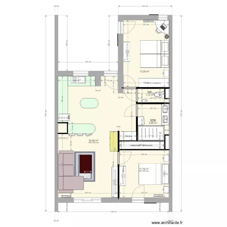 A06 Modifi&eacute;. Plan de 