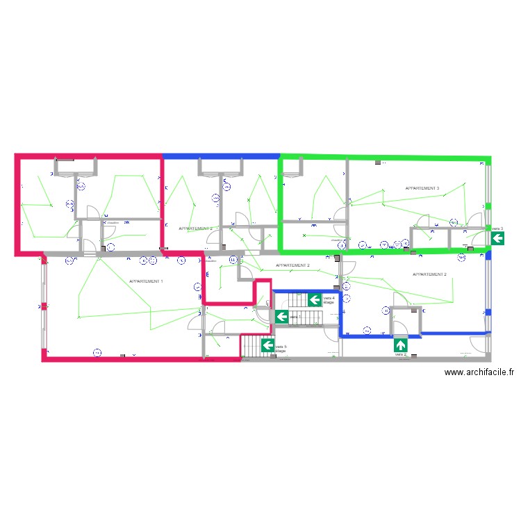 PLAN ELECTRICITE. Plan de 0 pièce et 0 m2