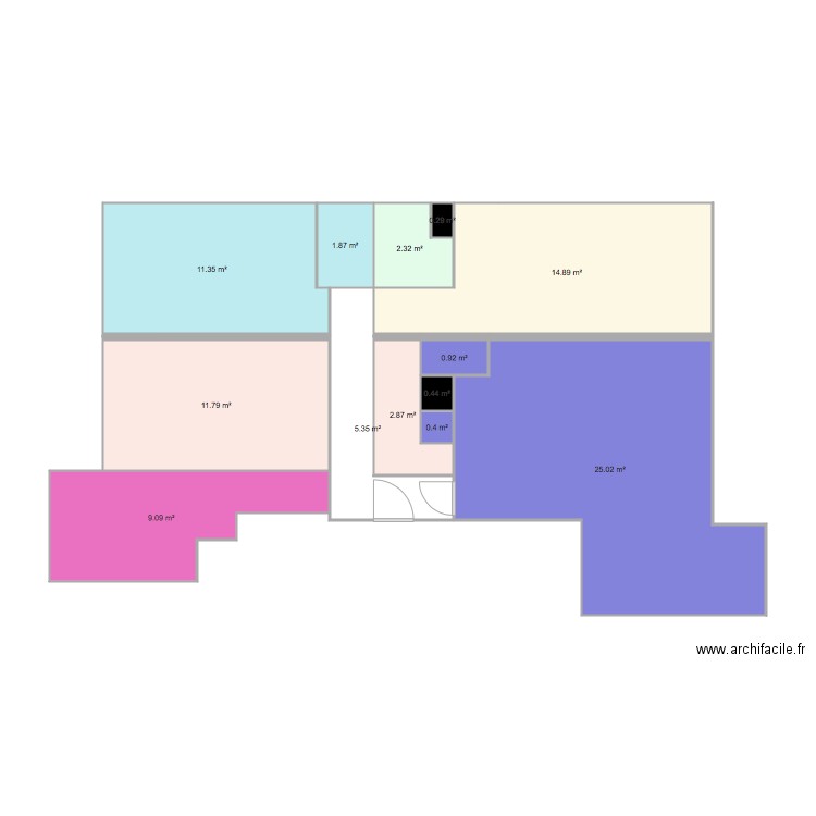 Crimée 3. Plan de 0 pièce et 0 m2