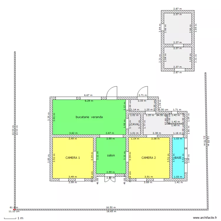 MAISON CAMPAGNE 2. Plan de 