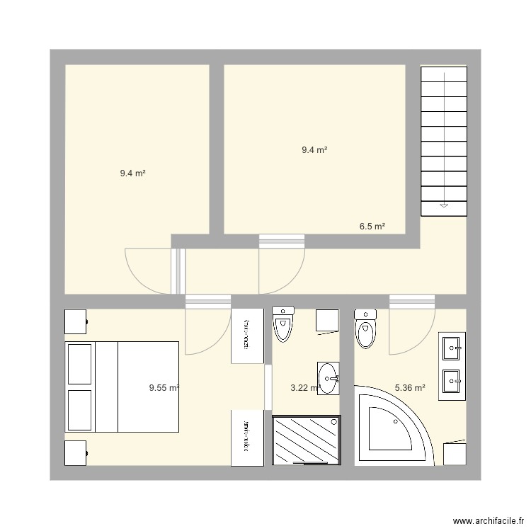 Maison h3. Plan de 0 pièce et 0 m2
