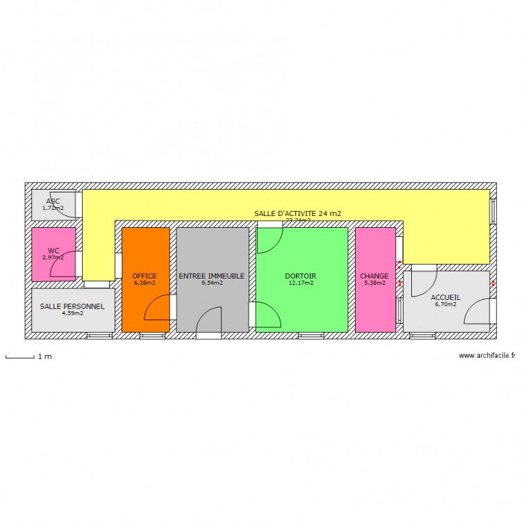 RAMBER RDC. Plan de 0 pièce et 0 m2