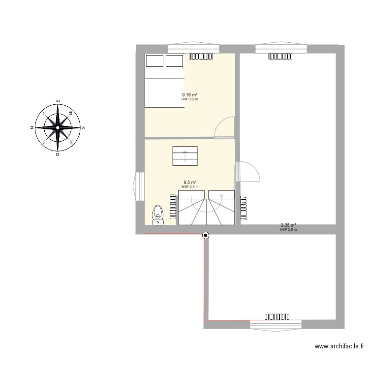 Projet 1. Plan de 0 pièce et 0 m2