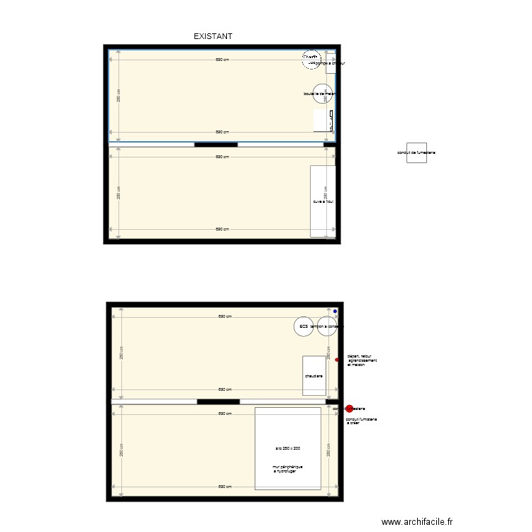 mde pepin donat. Plan de 0 pièce et 0 m2