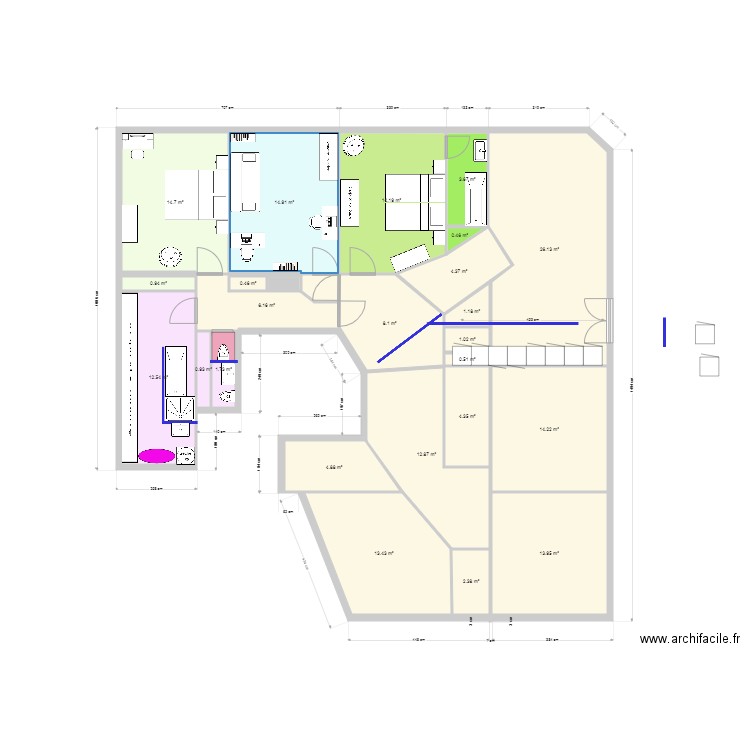 CHARVET. Plan de 0 pièce et 0 m2