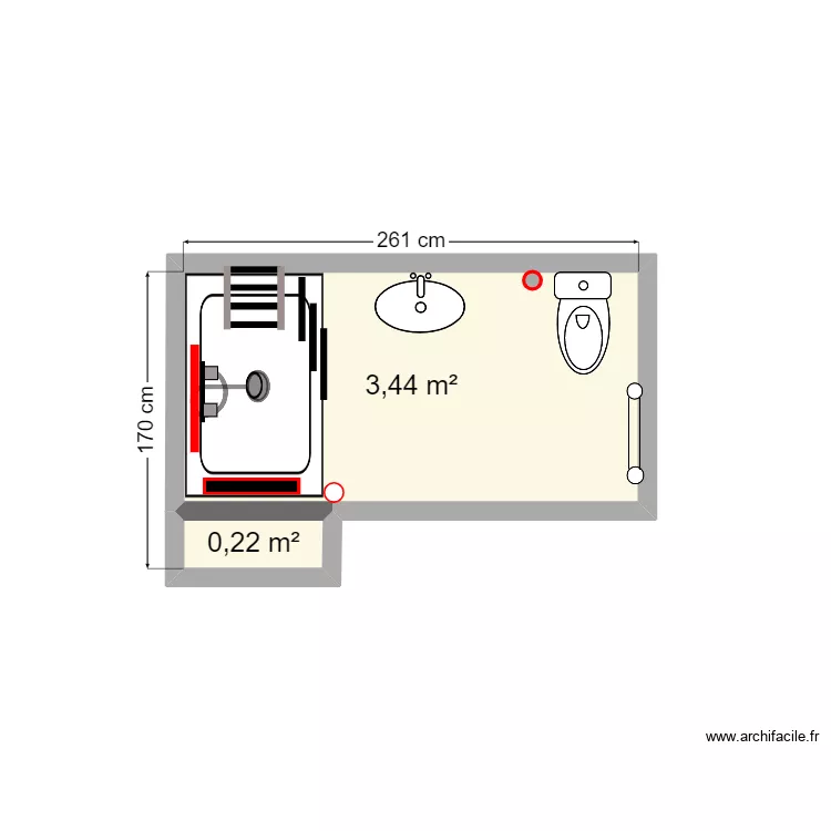 BENFARES plan projet&eacute;. Plan de 