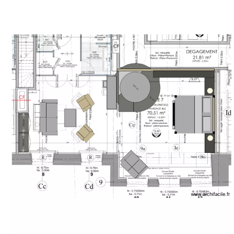 suite 7 new. Plan de 