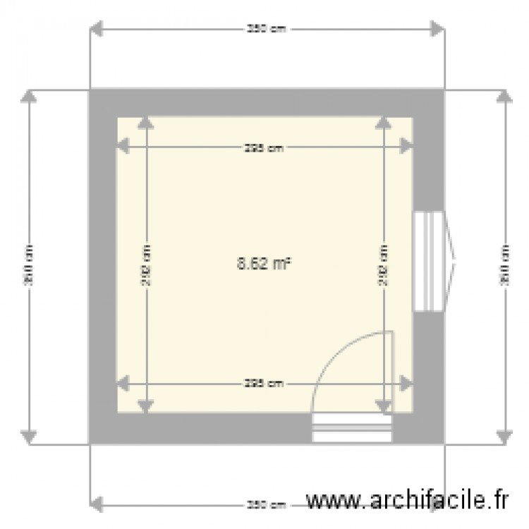 local. Plan de 0 pièce et 0 m2