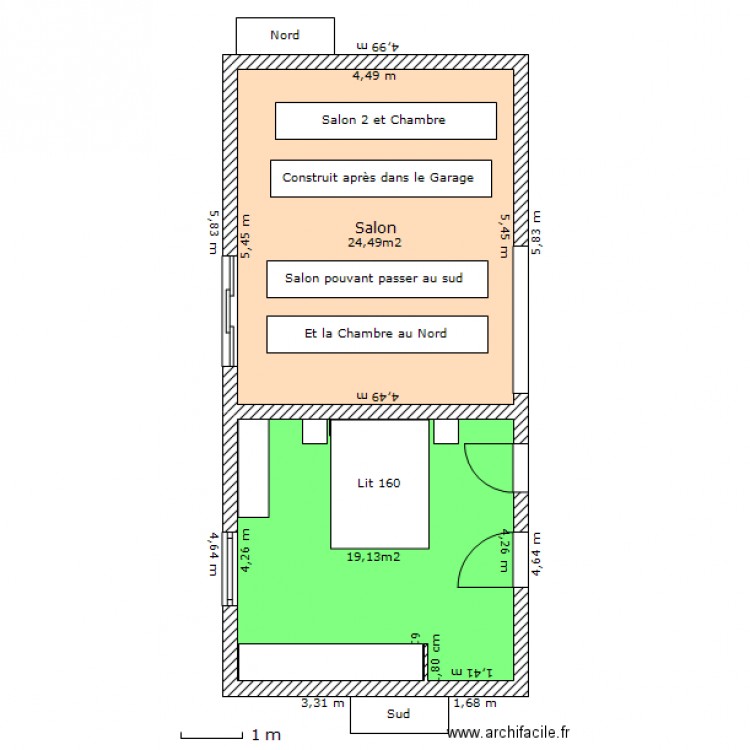 5 sept detail 2. Plan de 0 pièce et 0 m2