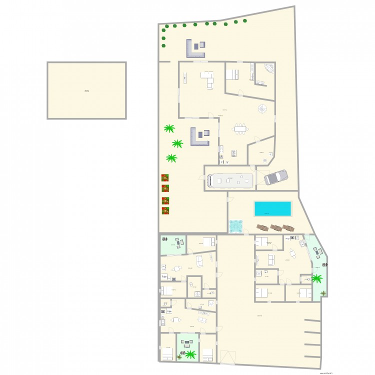 PROJET FAMILLE BOUFFART. Plan de 0 pièce et 0 m2