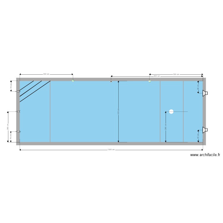 cote piece à sceller 2 rigal. Plan de 0 pièce et 0 m2