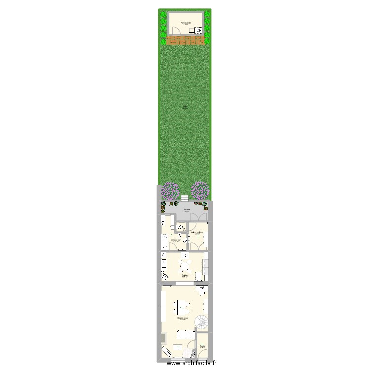 R. du Sapin-Vert (Rez-de-Chaussée). Plan de 0 pièce et 0 m2