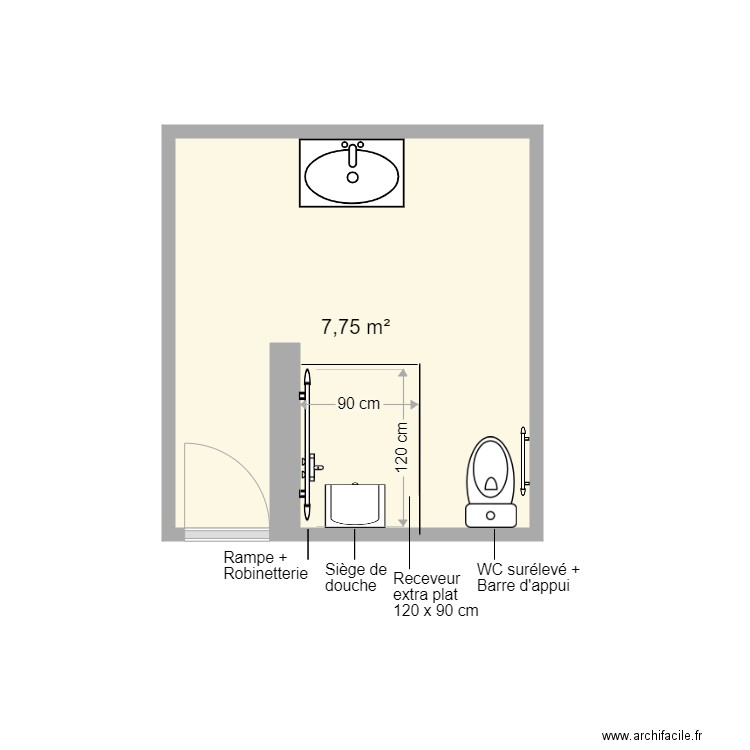 GREBER projet. Plan de 0 pièce et 0 m2