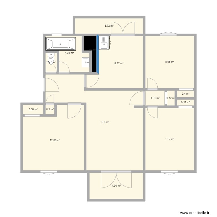 résidence contadine bat b2 2. Plan de 0 pièce et 0 m2