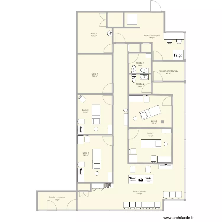 147 StJB modifi&eacute; 2. Plan de 