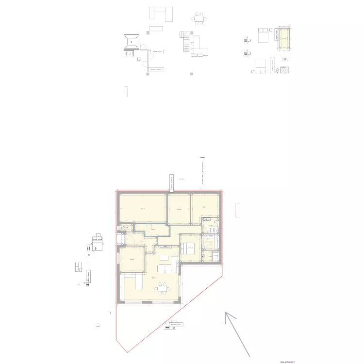 plan de maison 3 06-01. Plan de 