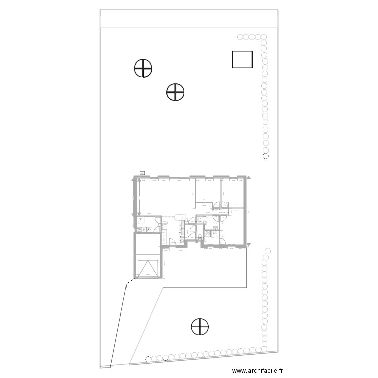 MAISON R DU F  ind 0. Plan de 0 pièce et 0 m2