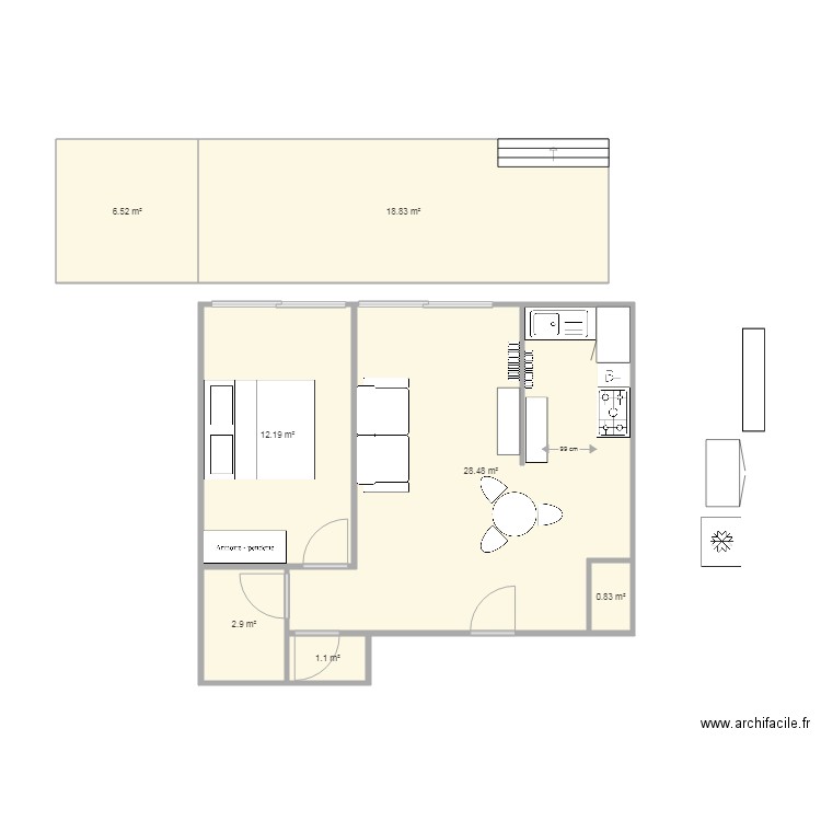 T2 ST MANDE V4. Plan de 0 pièce et 0 m2