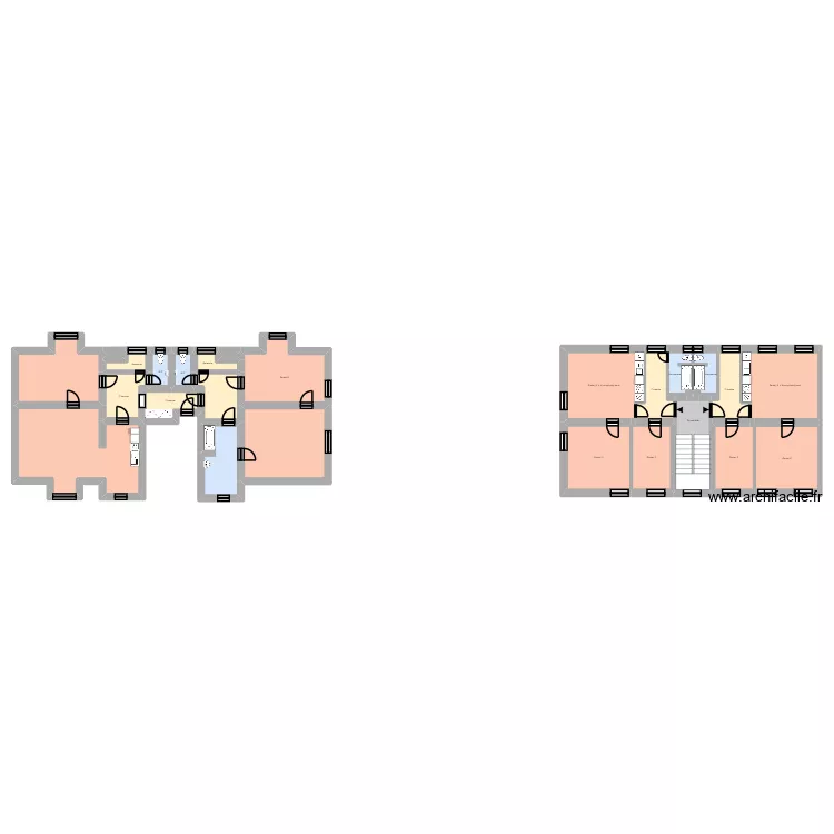 Sl&aacute;mova 392. Plan de 31 pièces et 421 m²