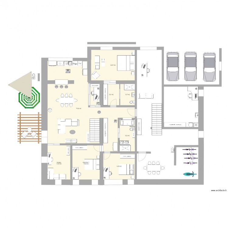 Rte Eclépens 5 Rez. Plan de 0 pièce et 0 m2