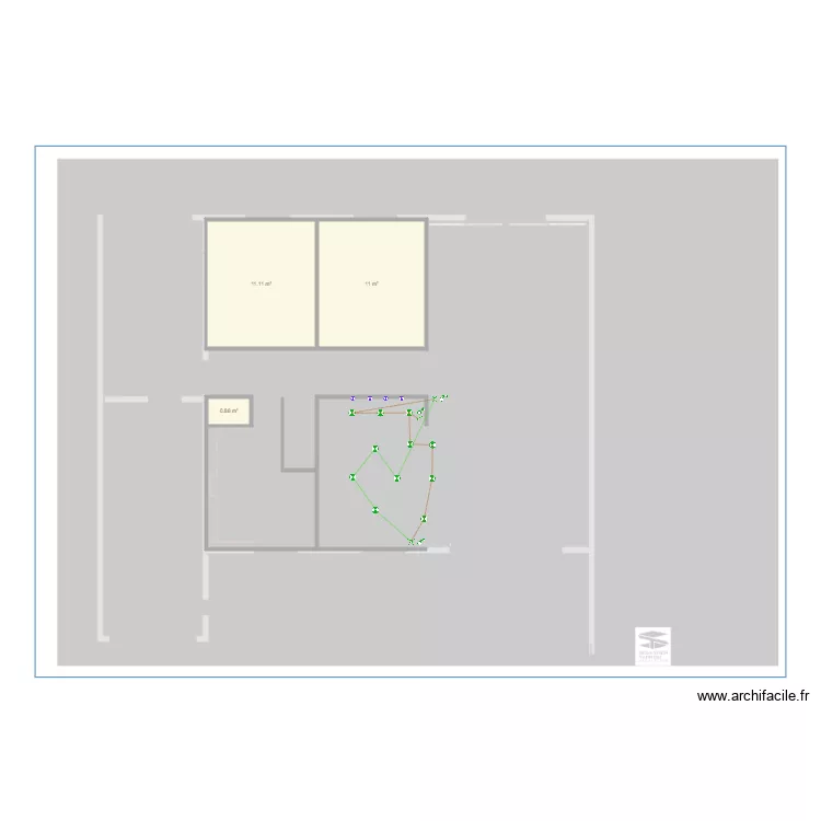 plan electrique CUISINE. Plan de 