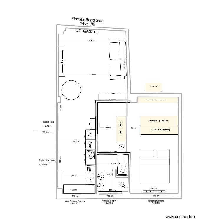 nouvelle. Plan de 0 pièce et 0 m2