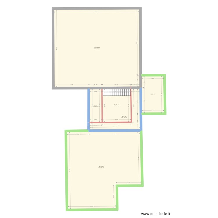 POINCARE R+1. Plan de 0 pièce et 0 m2