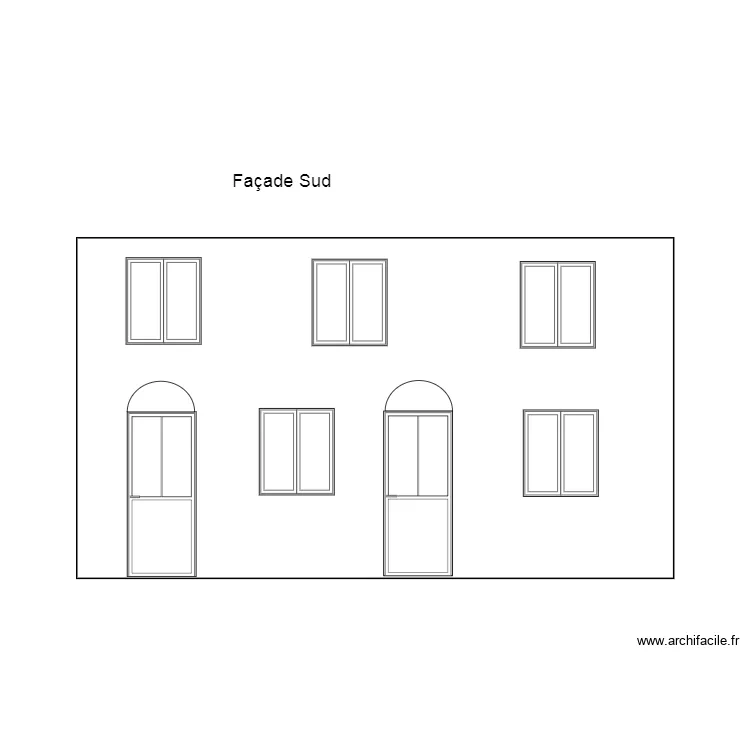 Lemette Sud. Plan de 