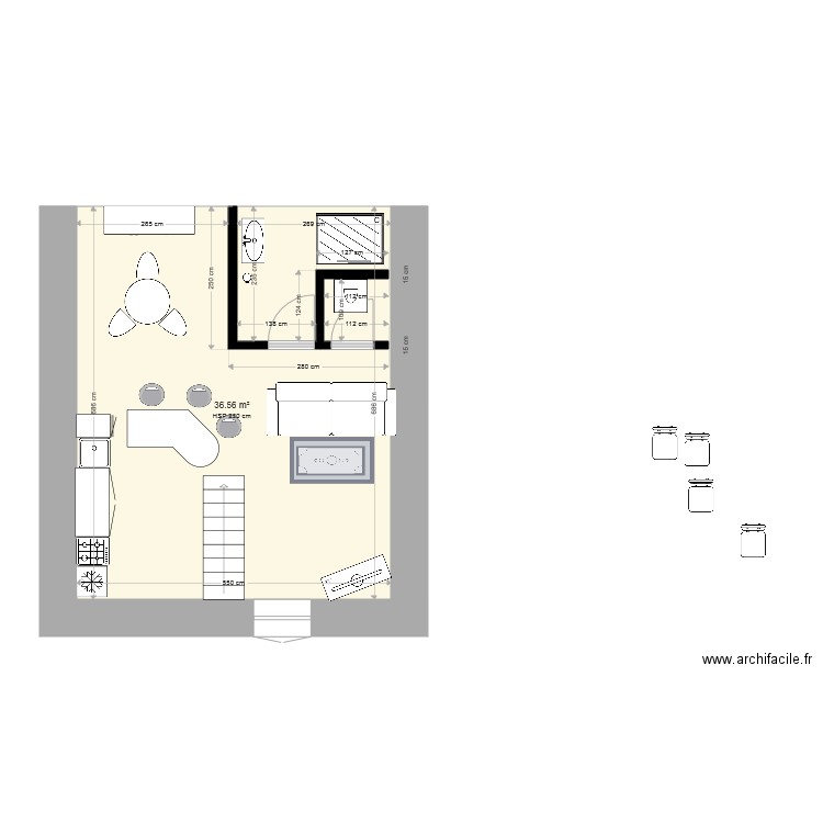 34 a du petit vaux. Plan de 0 pièce et 0 m2