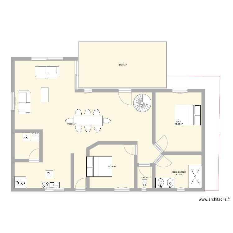 LACANAU 2. Plan de 0 pièce et 0 m2