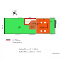 PLAN DE TOIT PROJETE