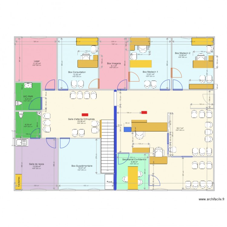 Cabinet PEIX. Plan de 0 pièce et 0 m2