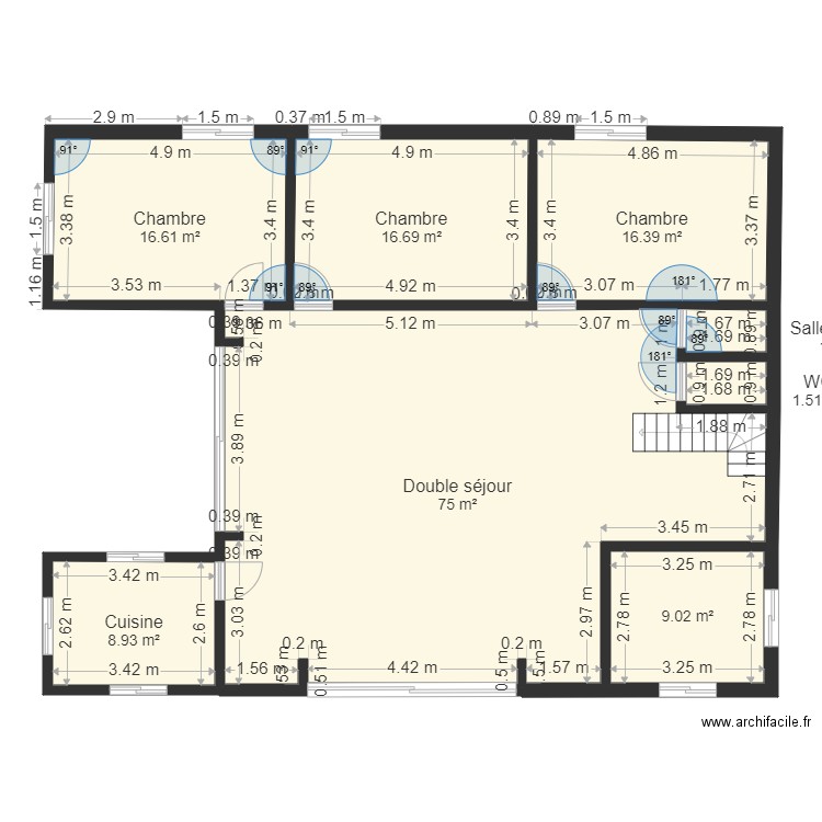 Ambom vide. Plan de 0 pièce et 0 m2