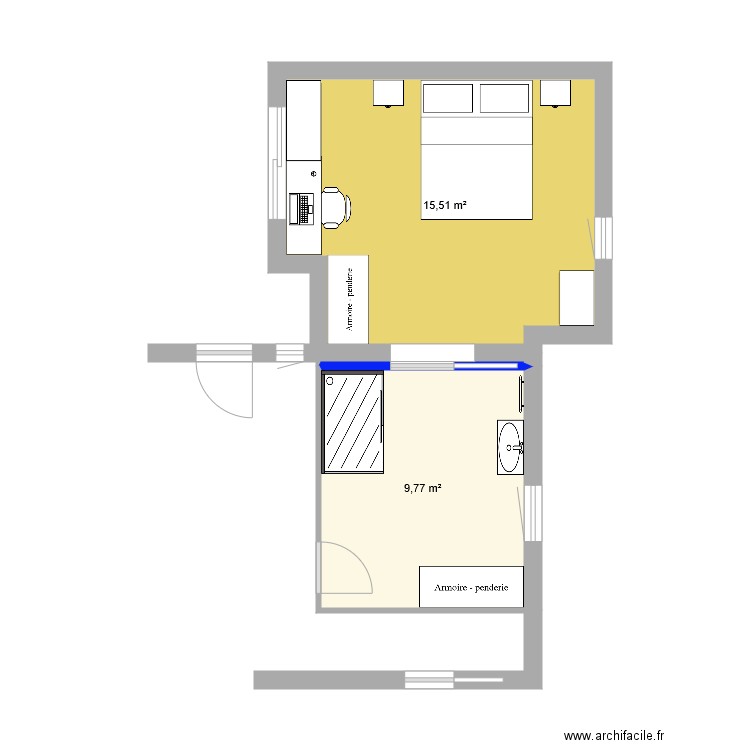 FR HUET. Plan de 0 pièce et 0 m2