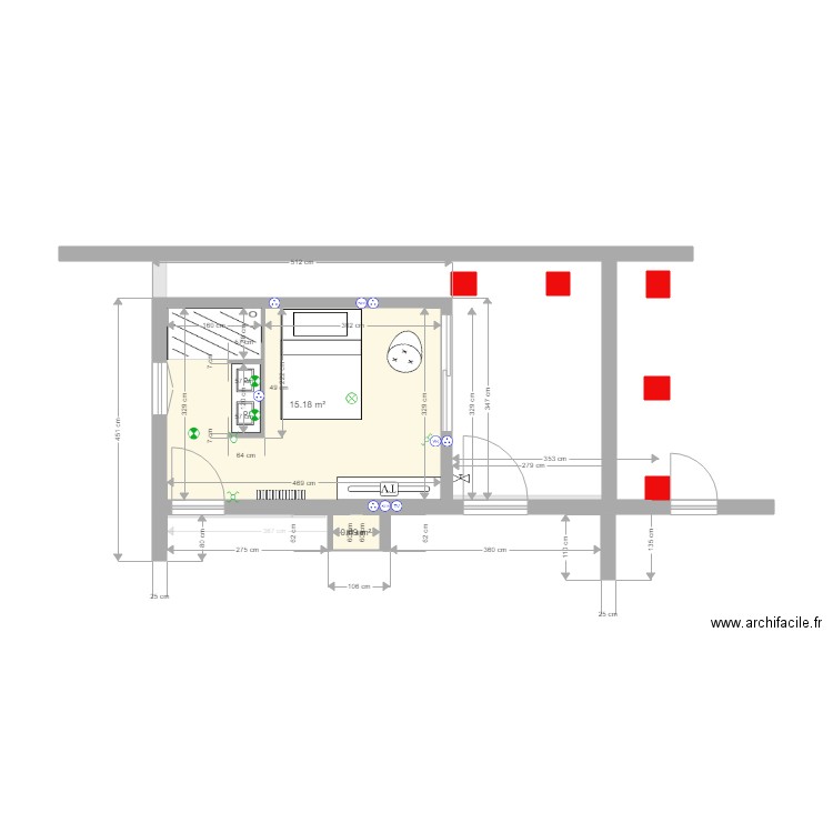 EXTENSION 1510. Plan de 0 pièce et 0 m2