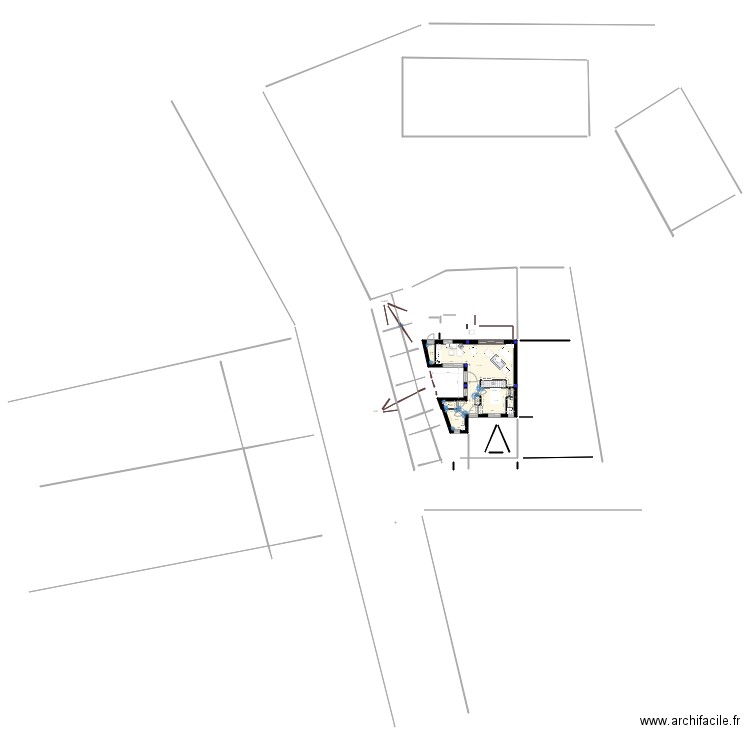 SOSOO  PLEIN PIED 124. Plan de 0 pièce et 0 m2