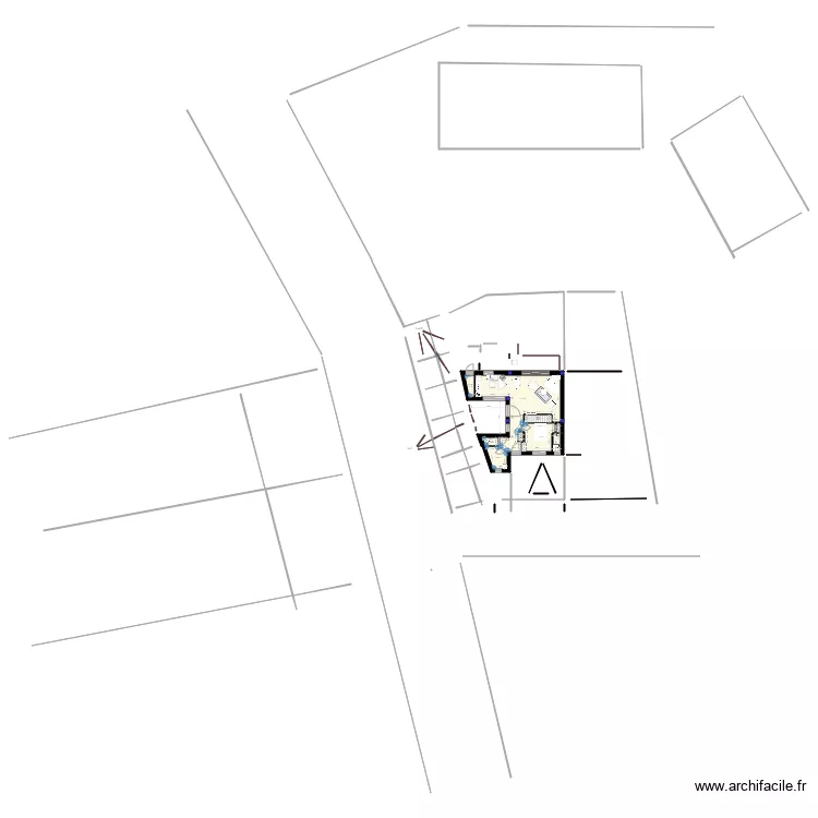 SOSOO  PLEIN PIED 124. Plan de 