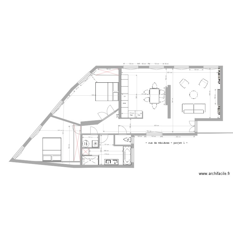 mezieres projet 18 février. Plan de 0 pièce et 0 m2